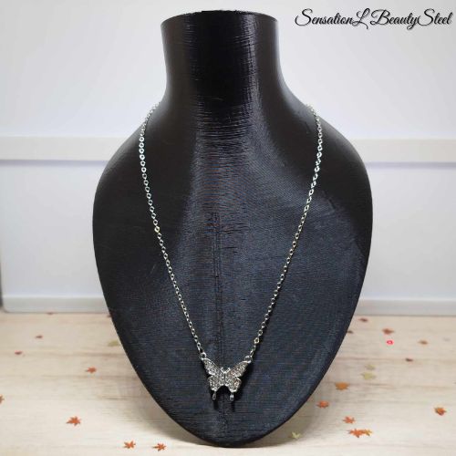 Collier Papillon Éclatant