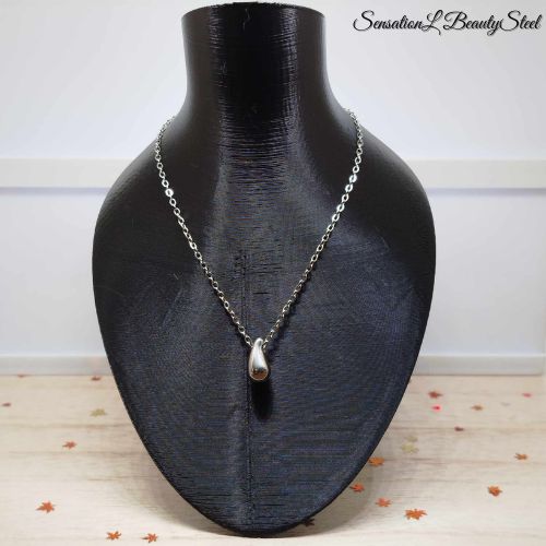 Collier Goutte Argenté