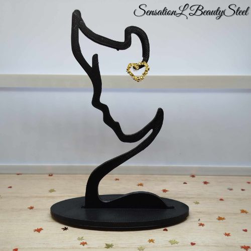 Boucles d'Oreilles Cœur Doré