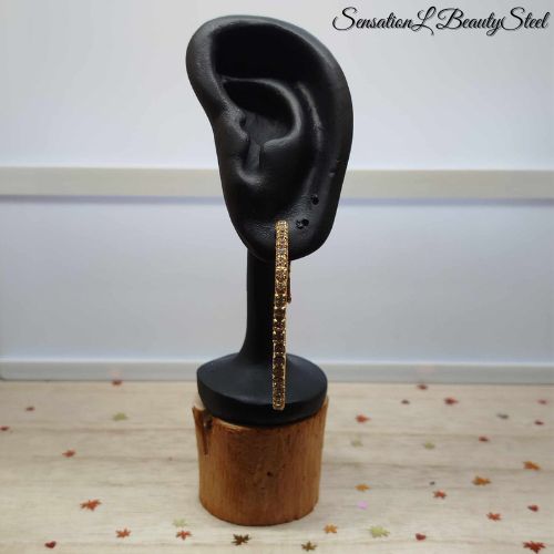 Boucles d'Oreilles Léopard Chic