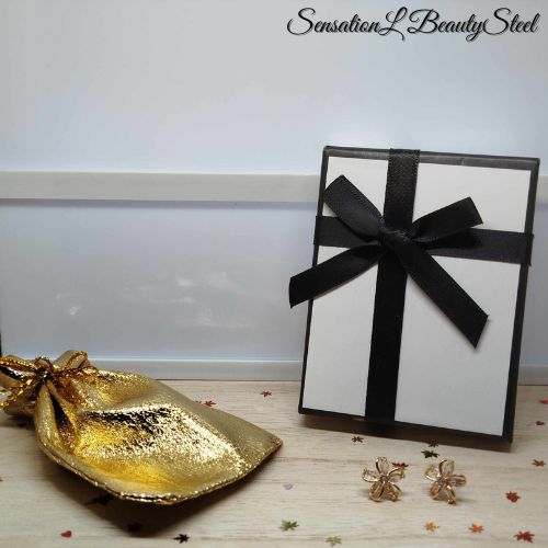 Boucles d'Oreilles Fleur Éclatante - Vue 2