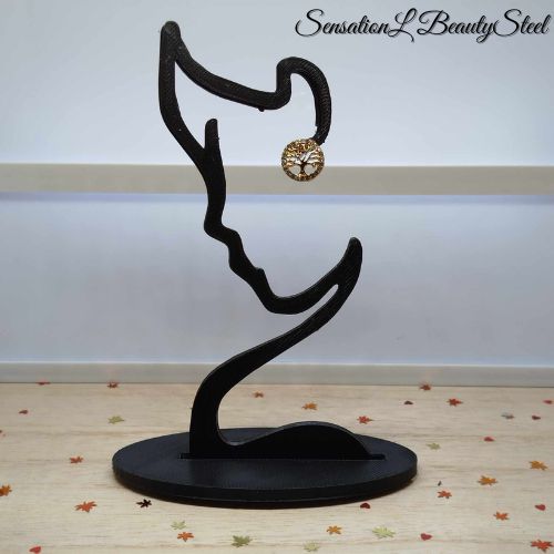 Boucles d'Oreilles Arbre de Vie Étincelant