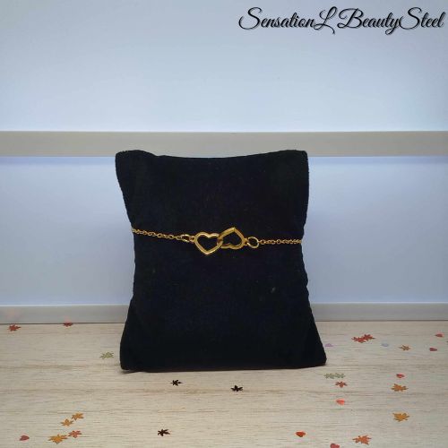 Bracelet Cœurs Entrelacés