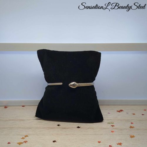 Bracelet Serpent Argenté