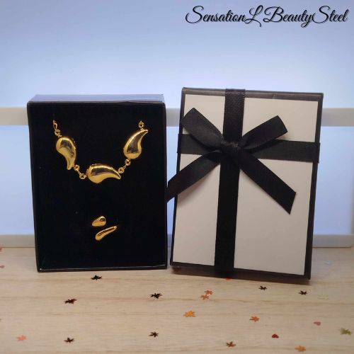 Parure Goutte d'Eau – Les Deux Pièces : Bracelet & Bague