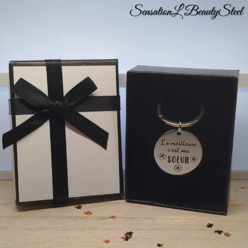 Porte-Clés La Meilleure C'est Ma Sœur