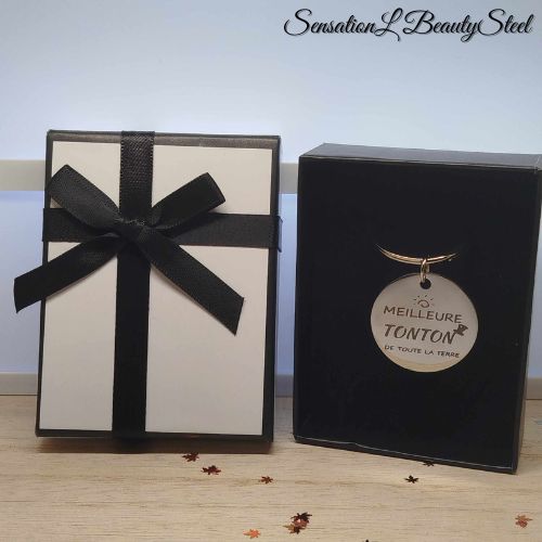 Porte-Clés Meilleur Tonton du Monde Entier