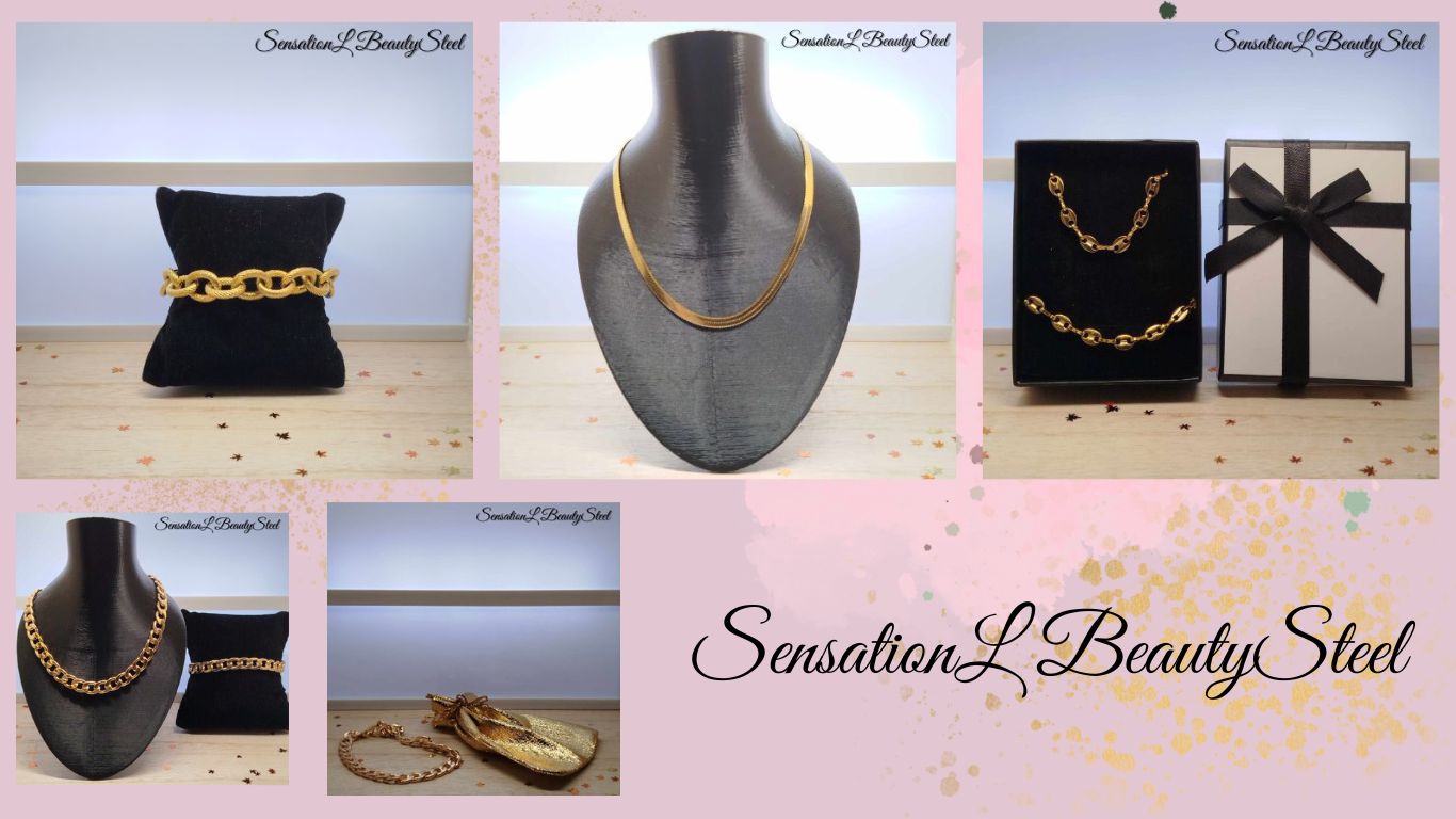 Bijoux dorés homme - visuel 1