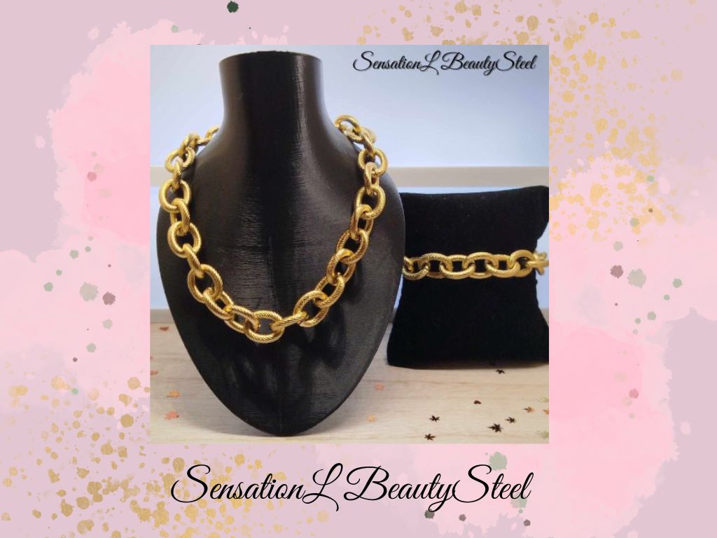 Bijoux dorés homme - visuel 2